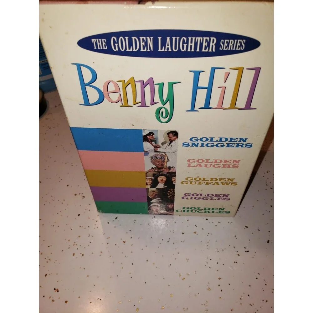 Benny Hill Complete 5 VHS Tapes Movies Sealed HBO Golden Series NEW READ